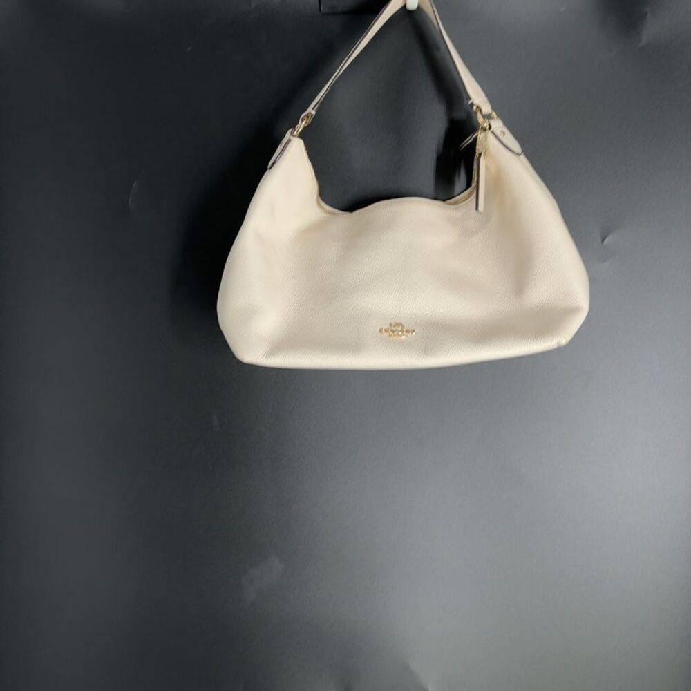 Coach Leather Bag in Cream